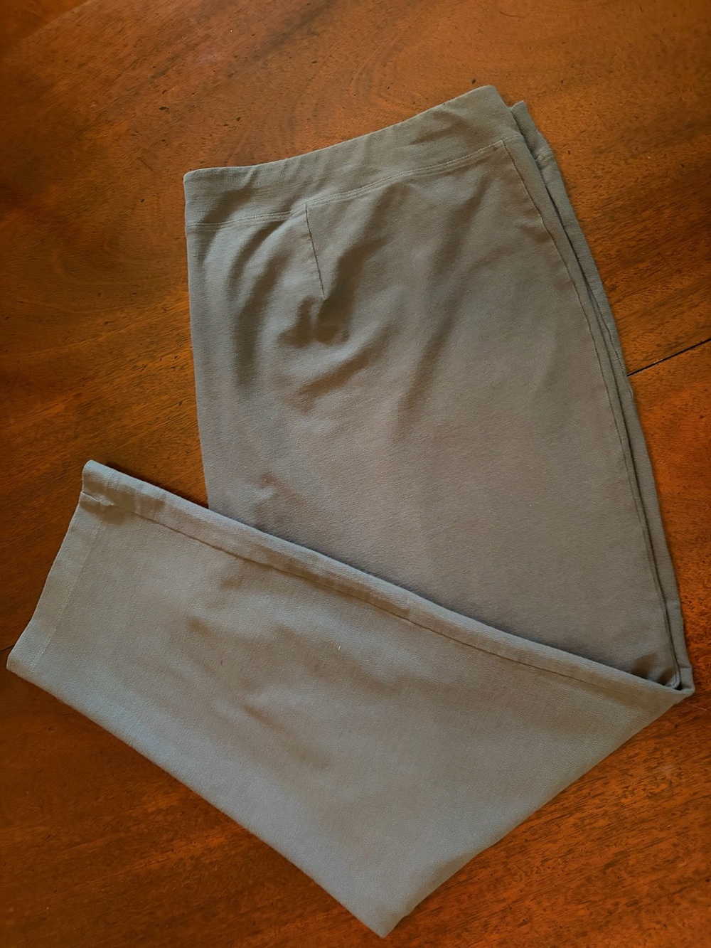 XL Eileen Fisher Soft Gray Pants 26” Inseam